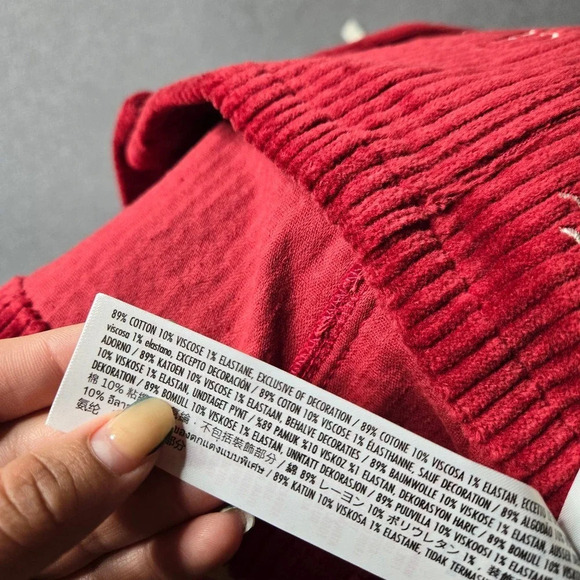 Disney Pixar Turning Red Panda Mei Corduroy Skirt - Picture 8 of 8